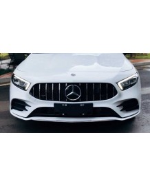 Calandre Panamerica A45S AMG pour Mercedes Classe A W/V177 (2018+)(Black/Chrome)