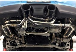 Echappement TUBI STYLE Porsche 991.2 GTS (2017-2019) - Silencieux à valves + Catalyseur sport 
