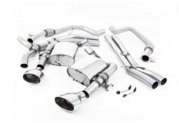 Ligne d'échappement Cat/Fap-Back à valves MILLTEK Audi RS4 & RS5 FAP/OPF(B9) (2019+) Racing