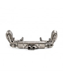 Ligne d'échappement AKRAPOVIC pour PORSCHE 991.2 GT3 RS / Speedster avec FAP/OPF (2019+)