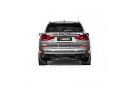 Echappement AKRAPOVIC BMW X3 M / X3 M Competition F97 ( FAP/OPF) (2020+)- Silencieux à valves 