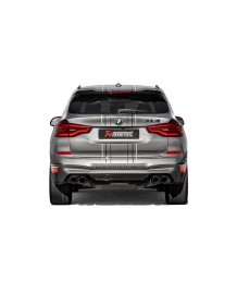 Echappement AKRAPOVIC BMW X3 M / X3 M Competition F97 ( FAP/OPF) (2020+)- Silencieux à valves 