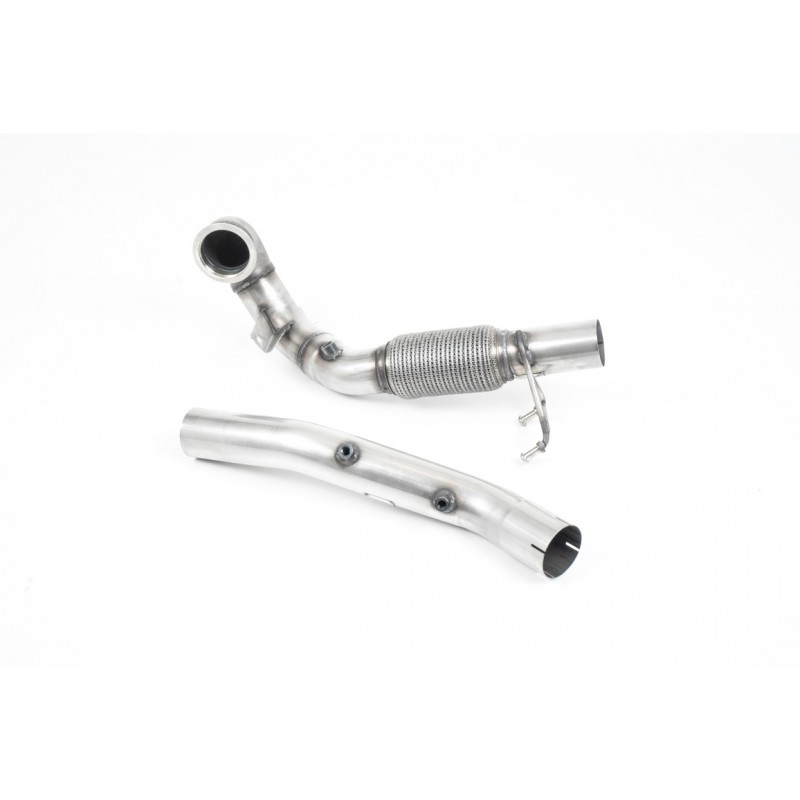 Silencieux Voiture Universel | Réduction Bruit Moteur | Tuyau échappement Acier Inoxydable Haute Performance