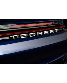Lettrage arrière 3D TECHART Porsche 992 Carrera / S / 4 / 4S / GTS / 4 GTS / Turbo + S / GT3 (2019+)