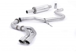 Echappement MILLTEK Audi A3 8V 2,0 TDI 184Ch 2WD MQB (2013-2020)- Ligne Cat-Back (Homologuée)