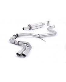 Echappement MILLTEK Audi A3 8V 2,0 TDI 184Ch 2WD MQB (2013-2020)- Ligne Cat-Back (Homologuée)
