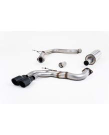 Echappement MILLTEK Audi A3 8V 2,0 TDI 184Ch 2WD MQB (2013-2020)- Ligne Cat-Back (Homologuée)