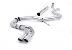 Echappement MILLTEK Audi A3 8V 2,0 TDI 184Ch 2WD MQB (2013-2020)- Ligne Cat-Back (Racing)
