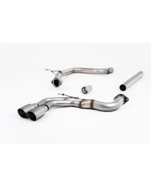 Echappement MILLTEK Audi A3 8V 2,0 TDI 184Ch 2WD MQB (2013-2020)- Ligne Cat-Back (Racing)