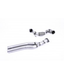 Downpipe + Suppression catalyseurs MILLTEK Audi RS3 8V SportBack / Berline 400Ch sans FAP (2017-2018)