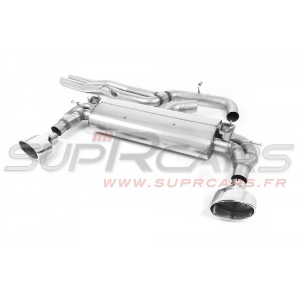 Ligne d'échappement Cat/Fap-Back MILLTEK AUDI RS3 8V Sportback avec ou sans FAP (08/2017-2018)(2019+)(Racing 80mm )