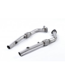 Downpipe + Suppression catalyseurs MILLTEK Audi RS4 B7 4,2 V8 (2006-2008)