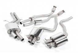 Ligne d'échappement Cat-Back à valves MILLTEK Audi RS5 Coupé B8 (2010-2015)(Homologuée)