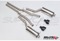 Ligne d'échappement Cat-Back MILLTEK SPORT pour Audi RS6 C5 V8 Bi-Turbo (2002-2004)