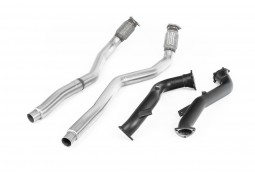 Downpipe + Suppression Catalyseurs MILLTEK Audi S6 / RS6 / S7 / RS7 C7 4,0 TFSI (2013-2018)