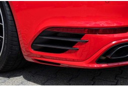 Lamelles latérales arrières Carbone TECHART pour Porsche 991.2 Turbo / Turbo S (2017+)