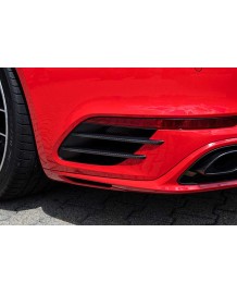 Lamelles latérales arrières Carbone TECHART pour Porsche 991.2 Turbo / Turbo S (2017+)