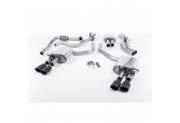 Ligne d'échappement Cat-Back à valves MILLTEK Audi S4 & S5 Sportback B9 (2016+) (Homologuée)