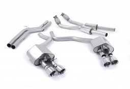 Ligne d'échappement Cat-Back à valves MILLTEK Audi S6 & S7 Sportback C7 4,0 TFSI (2012-2018)