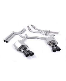 Ligne d'échappement Cat-Back à valves MILLTEK Audi S6 & S7 Sportback C7 4,0 TFSI (2012-2018)