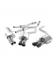 Ligne d'échappement Cat-Back à valves MILLTEK pour Audi S8 D4 4,0 TFSI (2013-2018)(ECE)