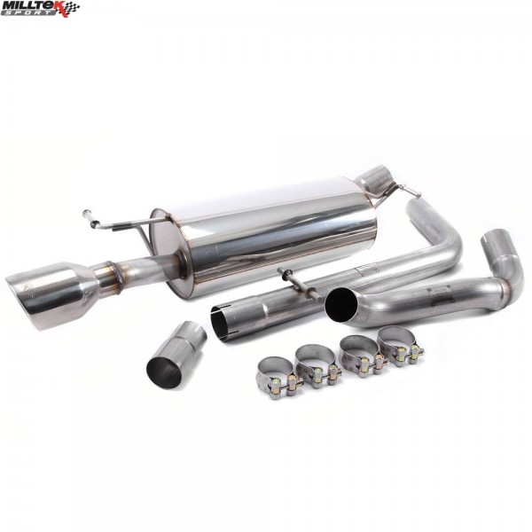 Ligne d'échappement Cat-Back MILLTEK Audi TT 150 / 180 8N 2WD Coupé & Roadster (1998-2006) Ligne d'échappement Cat-Back MILLTEK Audi TT 150 / 180 8N 2WD Coupé & Roadster (1998-2006)