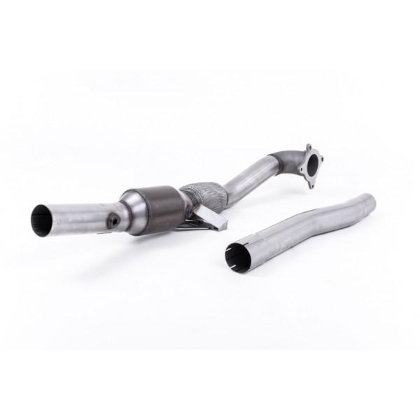 Downpipe + Catalyseurs Sport MILLTEK Audi TT 8J 2,0 TFSI MKI 2WD (2006-2011)