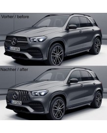 Calandre Panamerica GLE53 AMG pour Mercedes GLE Coupé & SUV Pack AMG (C/V167) (2019+)