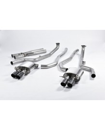 Ligne d'échappement Cat-Back à valves MILLTEK BMW M5 (F10) (2011-2016)