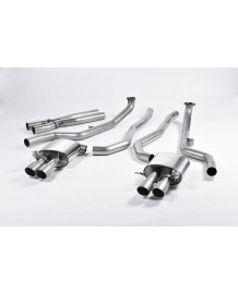 Ligne d'échappement Cat-Back à valves MILLTEK BMW M5 (F10) (2011-2016)