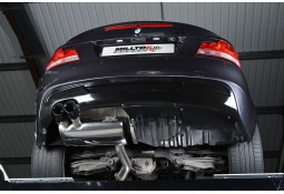 Ligne d'échappement Cat-Back MILLTEK pour BMW M135i Coupé E82 / Cabriolet E88 (N54/N55)