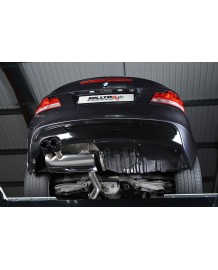 Ligne d'échappement Cat-Back MILLTEK pour BMW M135i Coupé E82 / Cabriolet E88 (N54/N55)