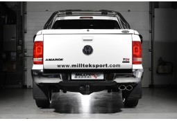 Ligne d'échappement Cat-Back MILLTEK Vw Amarok 2,0 BiTDI 163 & 180Ch (2010+)