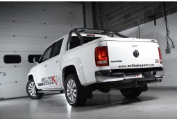 Ligne d'échappement Cat-Back MILLTEK Vw Amarok 2,0 BiTDI 163 & 180Ch (2010+)