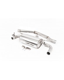 Ligne d'échappement FAP-Back à valves MILLTEK BMW M140i F20/F21 avec FAP (2019+)(Race)