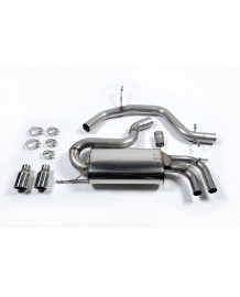 Ligne d'échappement Cat-Back MILLTEK VW Golf 5 GTI 2,0T FSI (2004-2009)