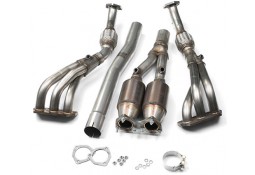 Collecteur d'échappement + Catalyseurs MILLTEK VW Golf 5 R32 3,2 V6 (2005-2009)