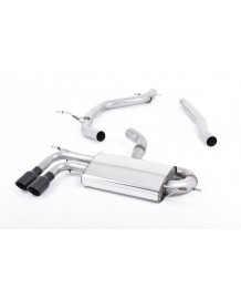 Ligne d'échappement Fap-Back MILLTEK VW Golf 6 GTD 2,0 TDI 170Ch (2009-2014)