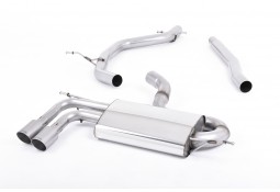 Ligne d'échappement Fap-Back MILLTEK VW Golf 6 GTD 2,0 TDI 170Ch (2009-2014)