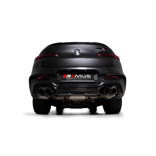 Echappement REMUS BMW X4M / X4 M COMPETITION FAP 480/510Ch (F98)(05/2019+)-Silencieux Sport