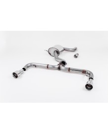 Ligne d'échappement Cat-Back MILLTEK VW Golf 6 GTI 2,0 GTI 210Ch (2009-2013)(Race)