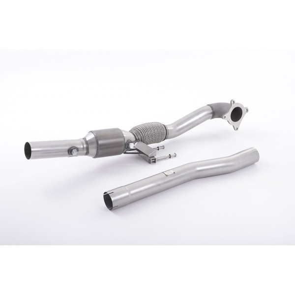 Downpipe + Catalyseurs Sport MILLTEK VW Golf 6R 2,0 TFSI 270Ch (2009-2013)