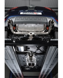 Ligne d'échappement Cat-Back MILLTEK VW Golf 7 GTI + Performance + Clubsport (2013-2016)