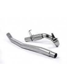 Downpipe + Suppression catalyseurs MILLTEK VW Golf 7R & 7.5R 2,0 TSI 300/310Ch sans FAP (2013-2018)