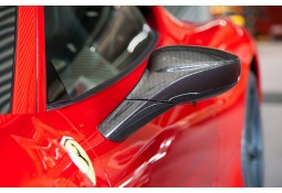 Coques Carbone complètes rétroviseurs CAPRISTO pour Ferrari 458