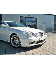 Lame de Spoiler avant Mercedes Maxton Design CLS55 AMG W219 (2004-2006)