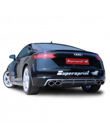 Echappement SUPERPSRINT Audi TT 2,0 TFSI 8S Quattro Coupé/Cabrio 230Ch (2014-2018)- Ligne cat-Back look TTS