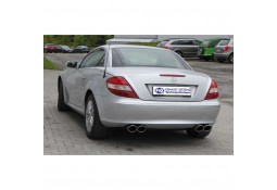 Echappement FOX Mercedes SLK 200K/350/280 (R171) -Silencieux 4 Sorties look AMG