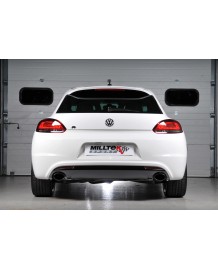 Ligne d'échappement Cat-Back MILLTEK VW Scirocco R 2,0 TSI (2009-2016)