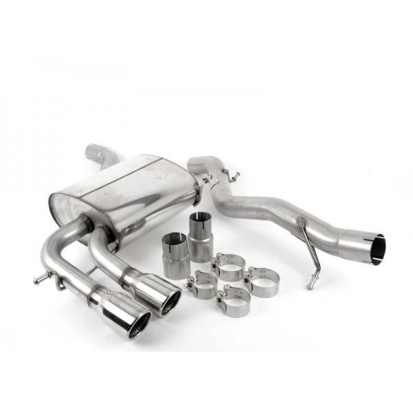 Ligne d'échappement Cat-Back MILLTEK Audi A3 2,0 TFSI Quattro 5 Portes SportBack 8P (2004-2012) Ligne d'échappement Cat-Back MILLTEK Audi A3 2,0 TFSI Quattro 5 Portes SportBack 8P (2004-2012)